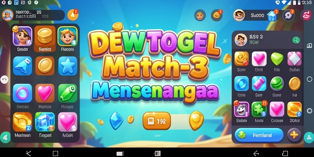 Tampilan gameplay seru dalam DEWITOGEL dengan burung warna-warni.