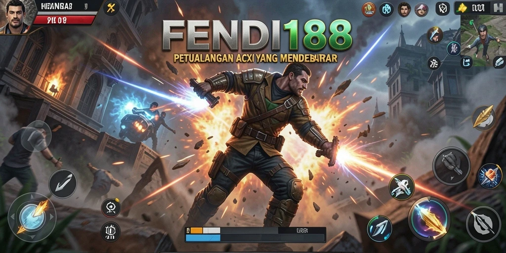 Tampilan gameplay FENDI188 yang penuh aksi dan menantang.