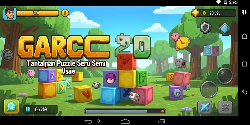 Screenshot menampilkan gameplay puzzle yang menantang dan menarik.