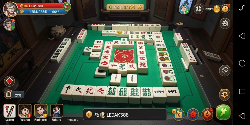Gameplay Mahjong yang menantang dan menarik di LEDAK388.