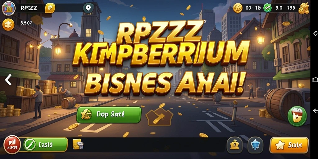 Tampilan gameplay RPZZZ yang seru dan menantang.
