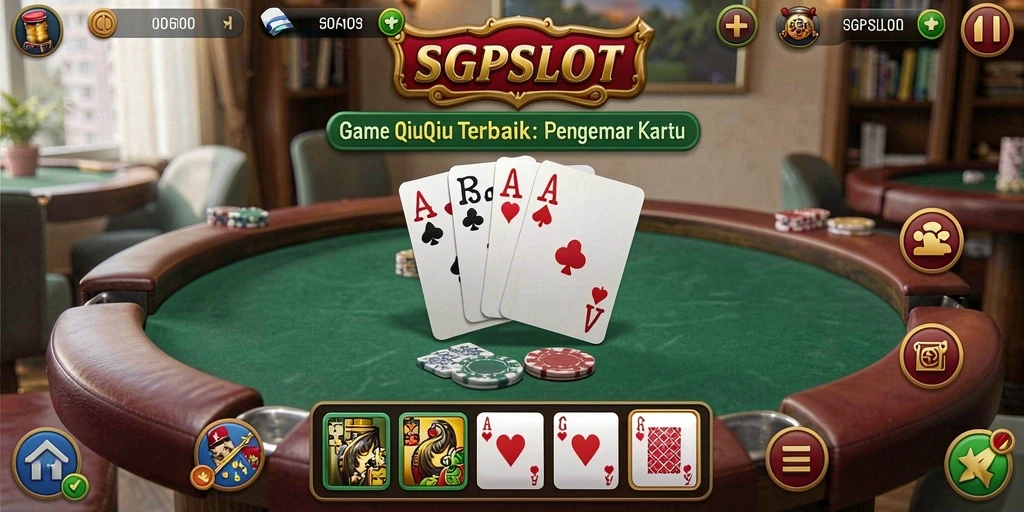 Tampilan gameplay QiuQiu yang menegangkan di SGPSLOT.